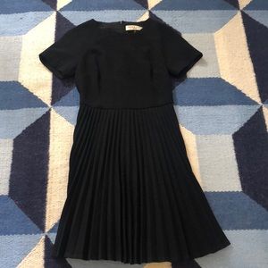 Trina Turk black pleated dress size 2